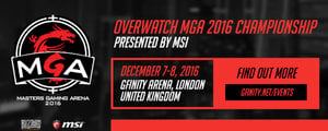 Overwatch MGA 2016 Championship presented by MSI photo