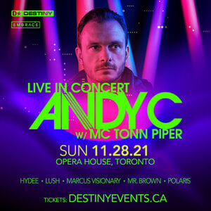 ANDY C w/ MC Tonn Piper *Live In Concert* Sunday, November 28th photo