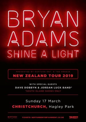 Bryan Adams: Live in Christchurch photo