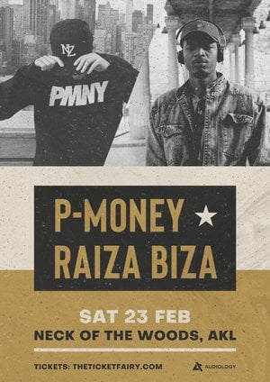 Audiology Presents: P-Money & Raiza Biza